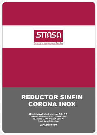 Reductor sinfin conona inox