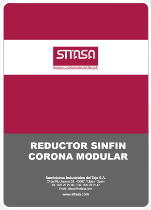 Reductor sinfin corona modular