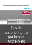 Ejes de accionamiento por husillo EGC-HD-BS