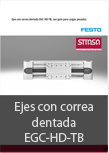 Ejes con correa dentad a EGC-HD-TB