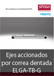 Ejes accionado spor correa dentada ELGA-TB-G