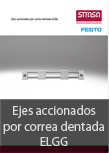 Ejes accionados por correa dentada ELGG