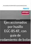 Ejes accionados por husillo EGC-BS-KF, congua de rodamiento de bolas