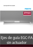 Ejes de gua EGC-FA sin actuador