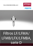Filtros LF/LFMA/LFMB/LFX/LFMBA, serie D