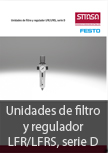 Unidades de filtro y regulador LFR/LFRS, serie D