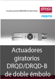 Actuadores giratorios DRQD/DRQD-B de doble mbolo