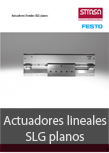 Actuadores lineales SLG planos