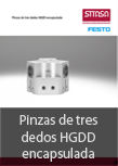 Pinzas de tres dedos HGDD encapsulada