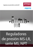 Reguladores de presin MS-LR, serie MS, NPT