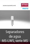 Separadores de agua MS-LWS, serie MS