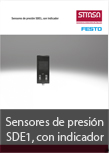 Sensores de presin SDE1, con indicador