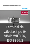 Terminal de vlvulas tipo 04 VIMP-/VIFB-04, ISO 5599/2
