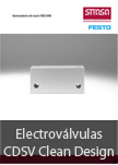 Electrovlvulas CDSV Clean Design