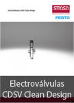 Electrovlvulas CDSV Clean Design