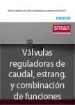 Vlvulas reguladoras de caudal, estrang y combinacin de funciones