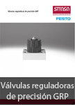 Vlvulas reguladoras de precisin GRP