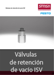 Vlvulas de retencin de vaco ISV