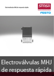 Electrovlvulas MHJ de respuesta rpida