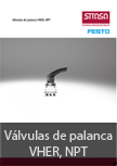 Vlvulas de palanca VHER, NPT