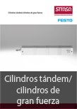 Cilindros tndem/cilindros de gran fuerza