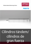 Cilindros tndem/cilindros de gran fuerza