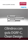 Cilindros con gua DGRF-C,Clean Design